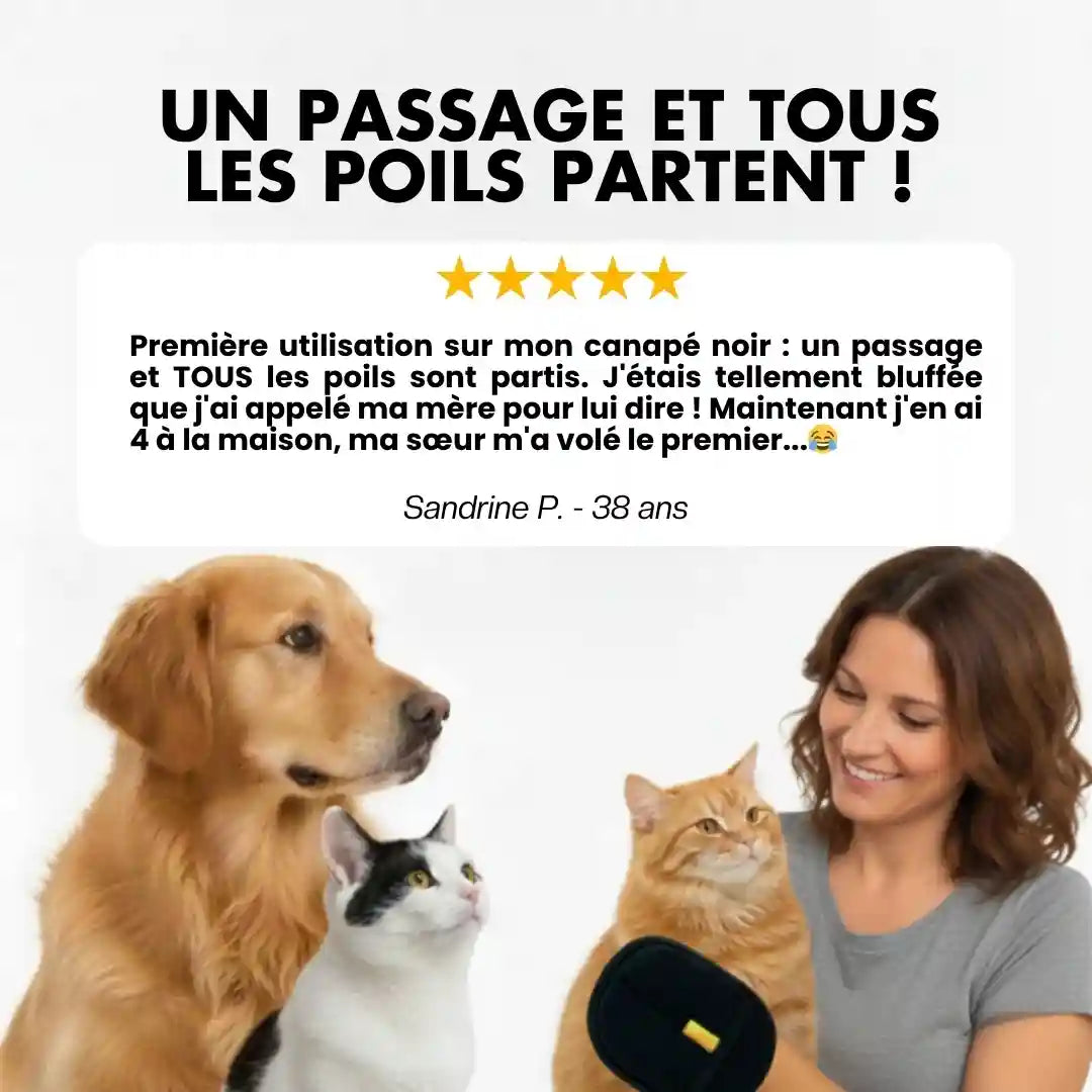 PoilZero™ Gant Attrape-Poils